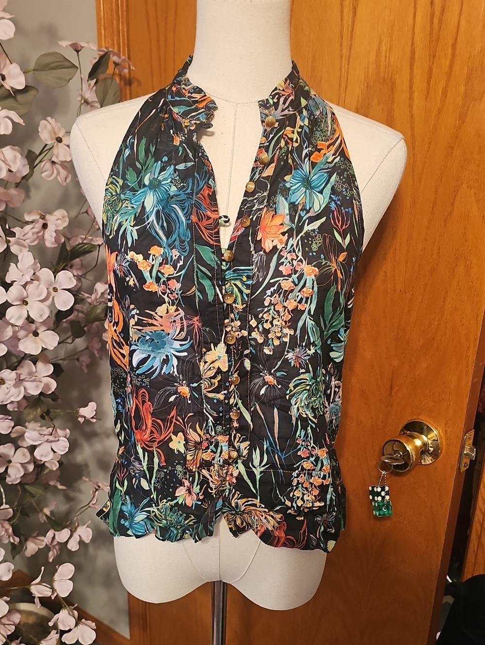 Anthropologie Maeve Floral Top